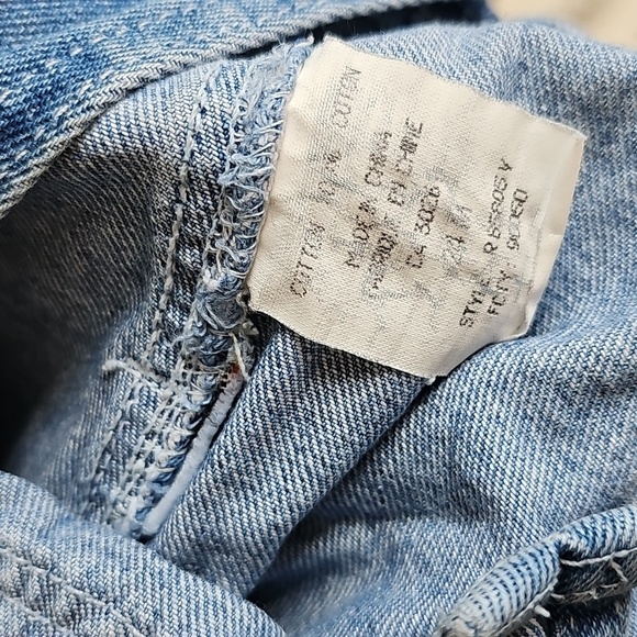 Vintage Mini Sports Denim Short Overalls, 24 Months - Picture 8 of 10